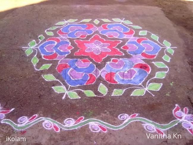 Rangoli: Pongal Kolam 