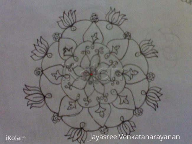 Rangoli: margali kolam