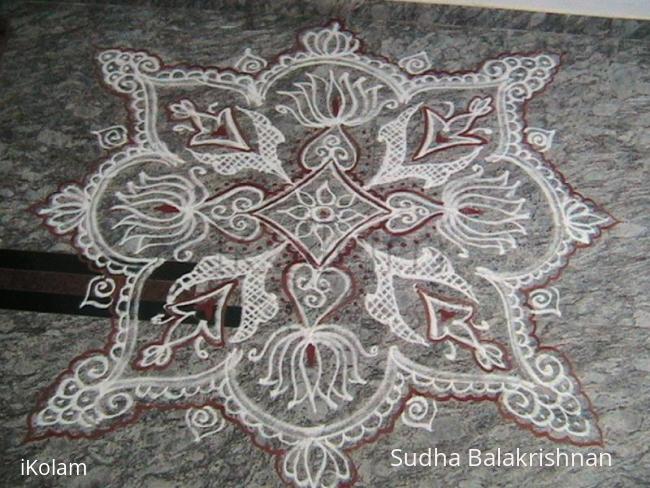 Rangoli: Free hand kolam