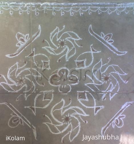 Rangoli: Dotted kolam