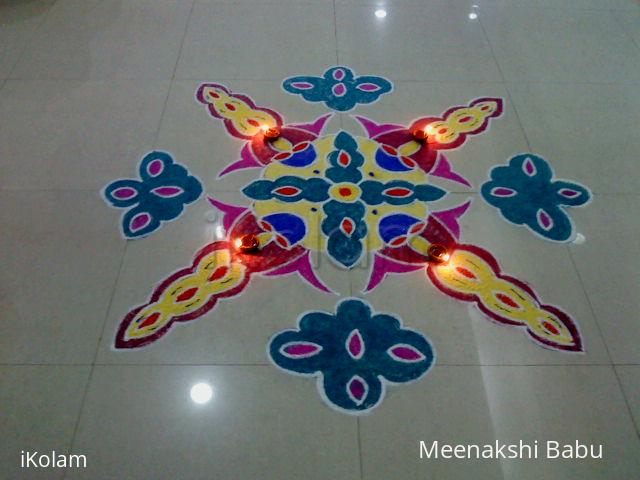 Rangoli: Deepavali rangoli