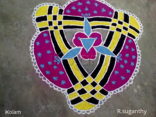 Rangoli: Margazhi Rangoli 6