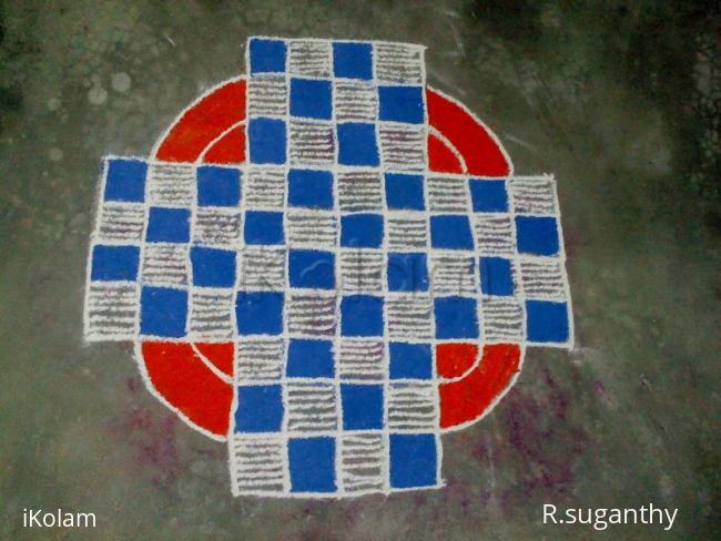 Rangoli: Margazhi Rangoli 7