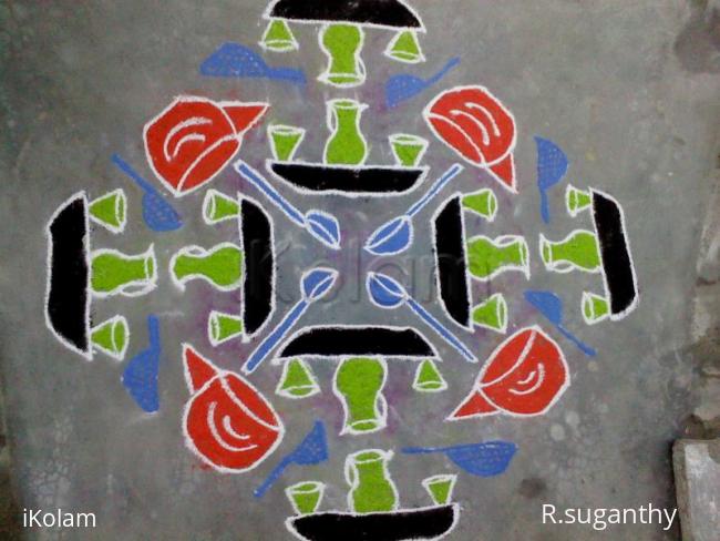 Rangoli: Margazhi Rangoli - 8