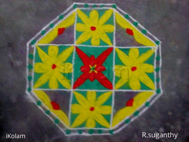 Rangoli: Margazhi Rangoli 10