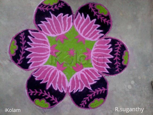 Rangoli: Margazhi Rangoli 12