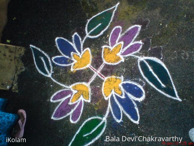 Rangoli: Kutties Kolam