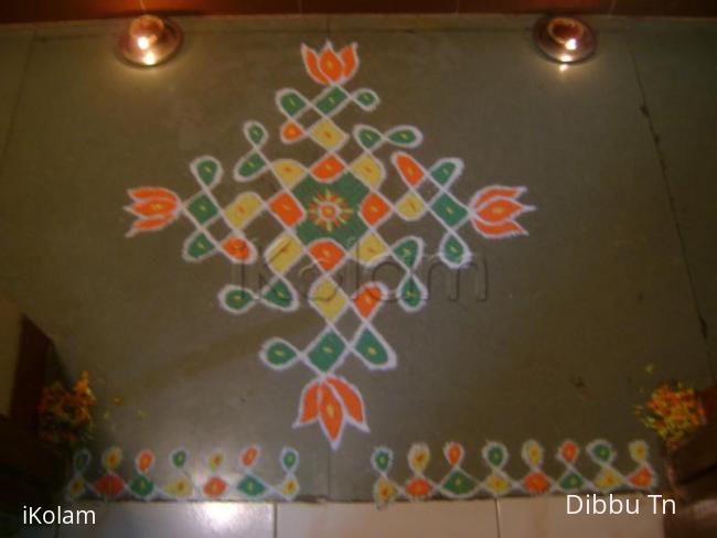 Rangoli: Podi Kolam