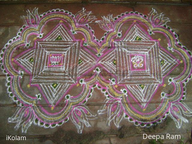 Rangoli: kolam for Marghazli pirapu