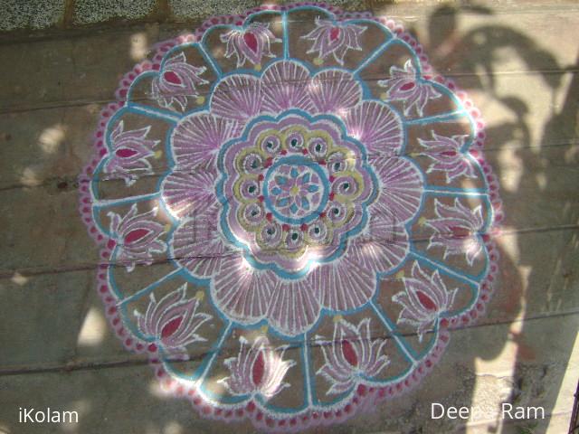 Rangoli: Rangoli for poornima