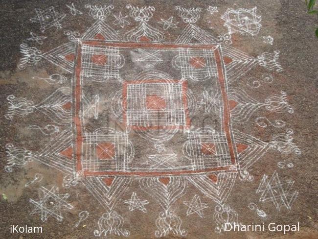 Rangoli: padi kolam