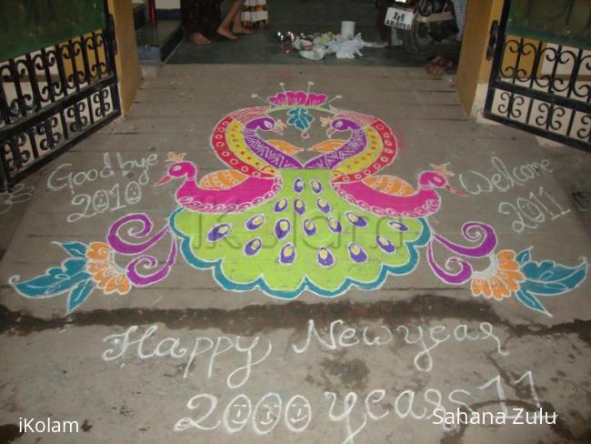 Rangoli: free hand rangoli