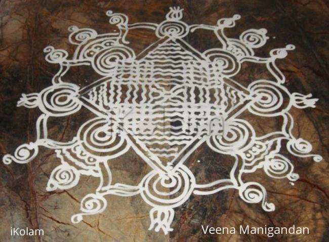 Rangoli: Padi Kolam 