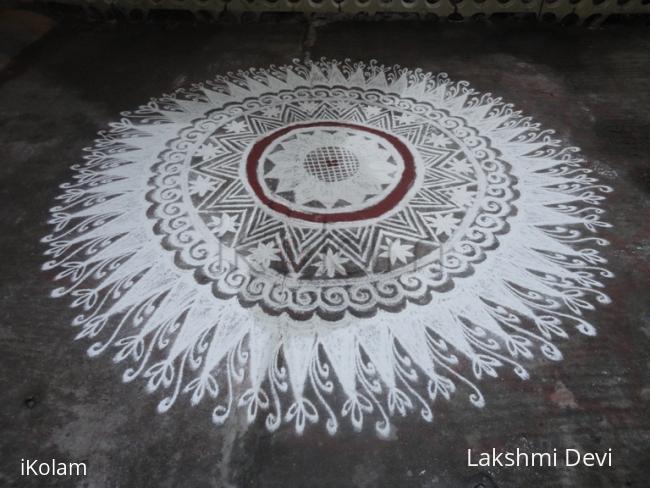 Rangoli: Free hand kolam