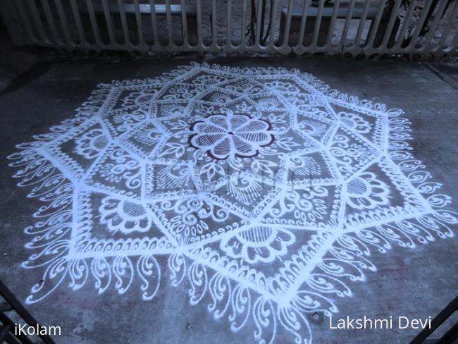 Rangoli: Free hand kolam