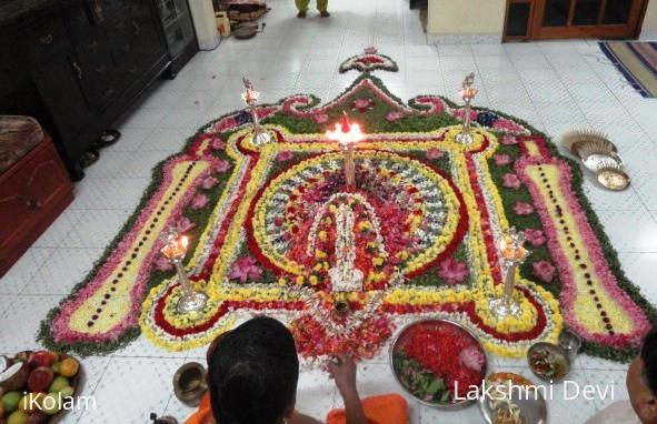 Rangoli: DURGA POOJA-RANGOLI