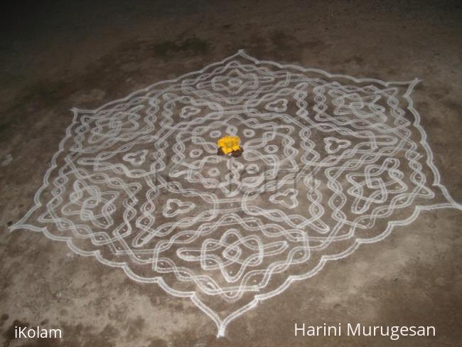 Rangoli: Margazhi dew drops kolam contest 2011