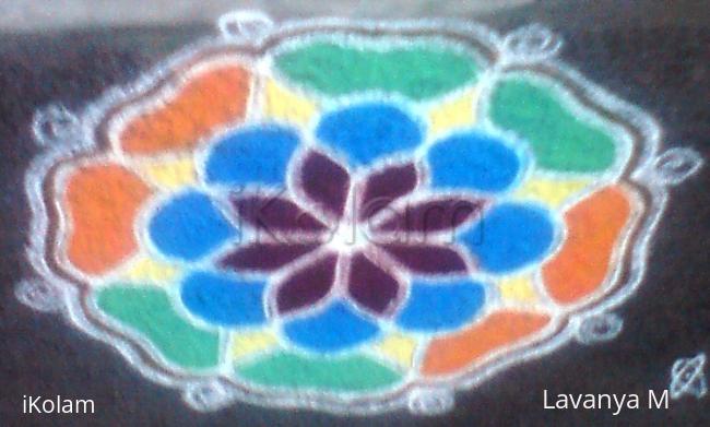 Rangoli: colourful rangoli