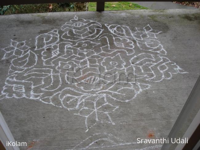 Rangoli: Dotted kolam - 2