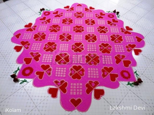 Rangoli: Happy Valentine's day 