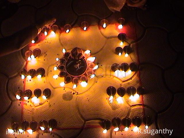 Rangoli: Karthigai Kolam