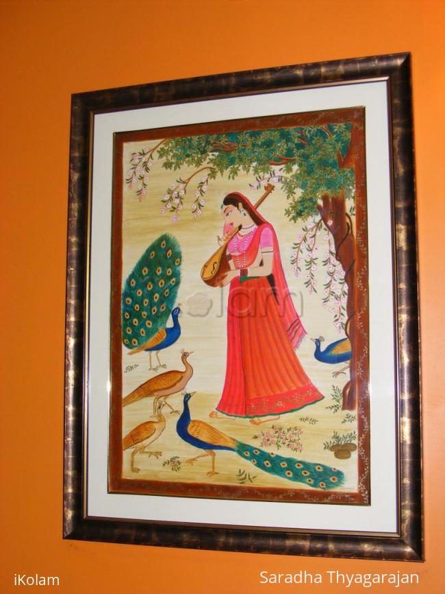 Rangoli: kangra painting