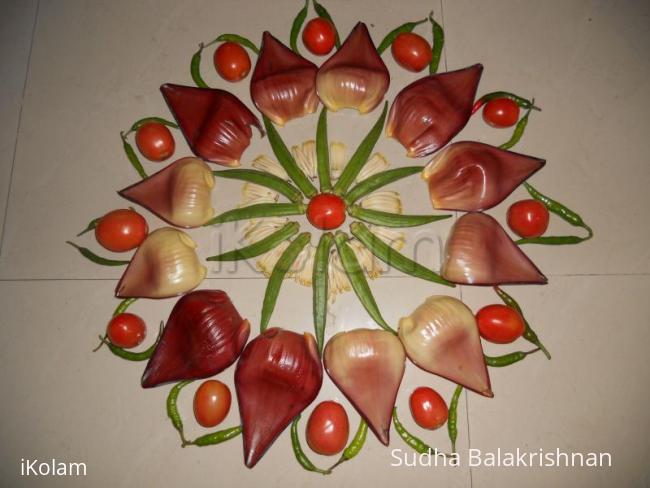 Rangoli: Veg kolam