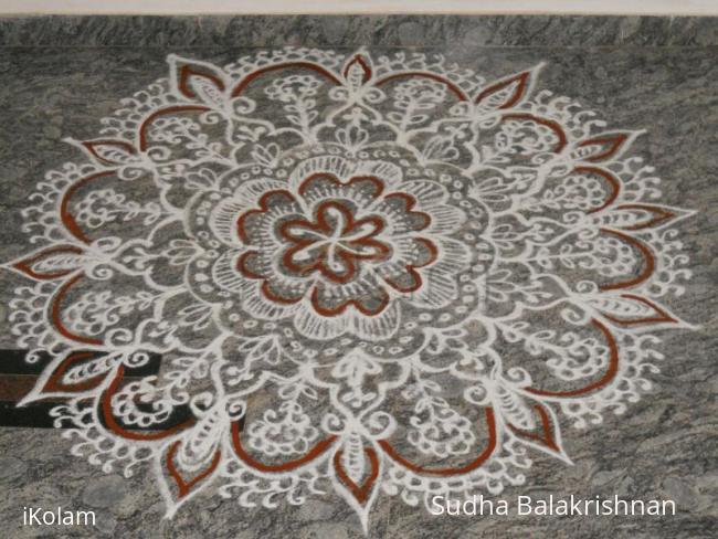 Rangoli: Free hand kolam