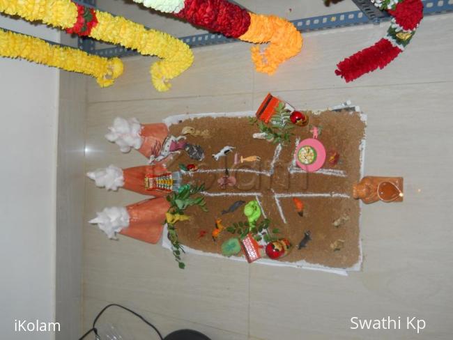 Rangoli: navarathri golu 2