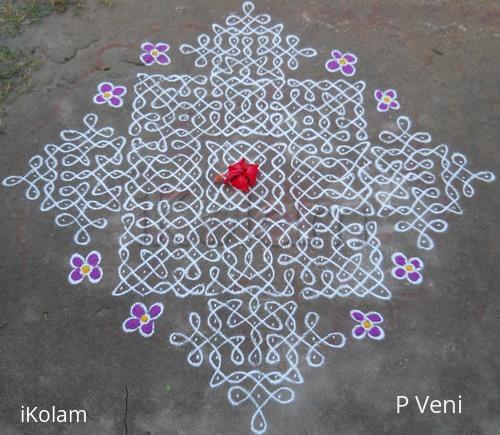 Rangoli: Sikku Kolam -71