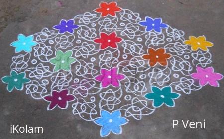 Rangoli: Dotted Kolam