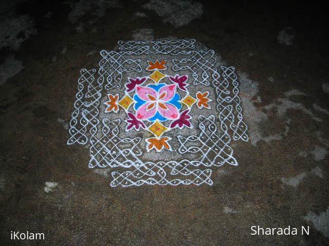 Rangoli: Dotted Chikku/Rangoli