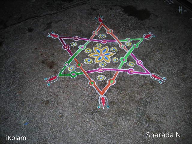 Rangoli: Free hand rangoli