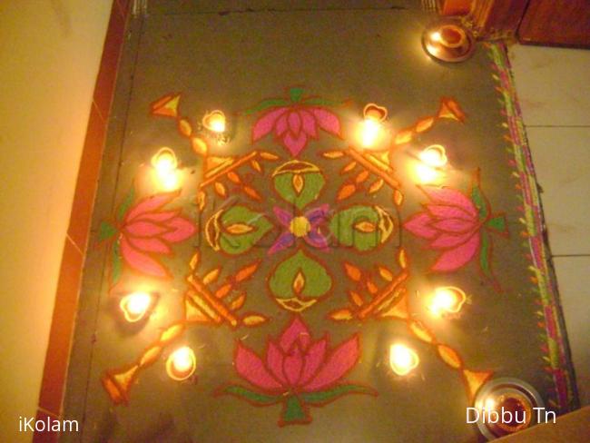 Rangoli: HAPPY KARTHIGAI