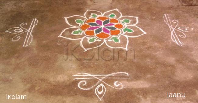 Rangoli: Vijayadasami kolam