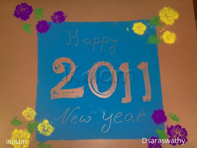 Rangoli: Happy New Year 2011