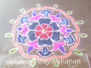 Rangoli: rangoli-flower