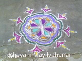 Rangoli: koalm-deepam2