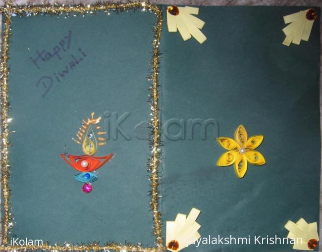 Rangoli: happy diwali