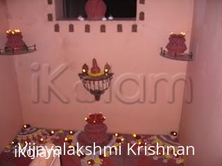 Rangoli: karthigaideepam