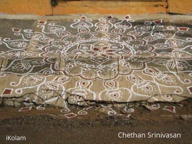 Rangoli: Deepavali Kolam