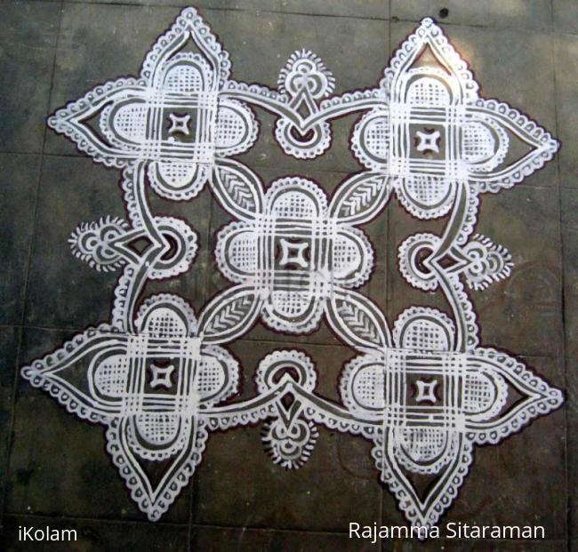 Rangoli: Birthday Kolam