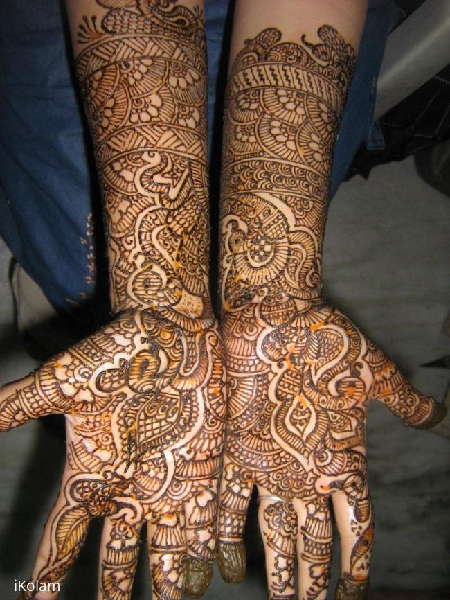 Rangoli: Mehandi designs