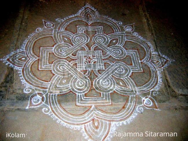 Rangoli: Old kolam from my old file