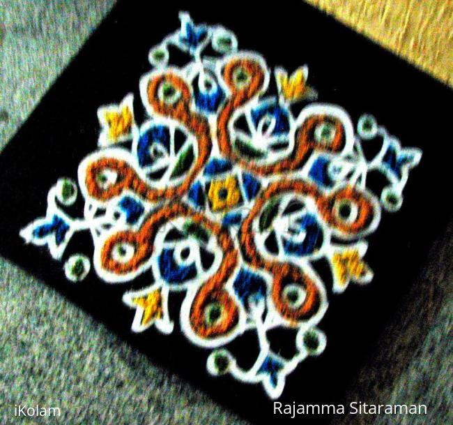 Rangoli: Square kolam