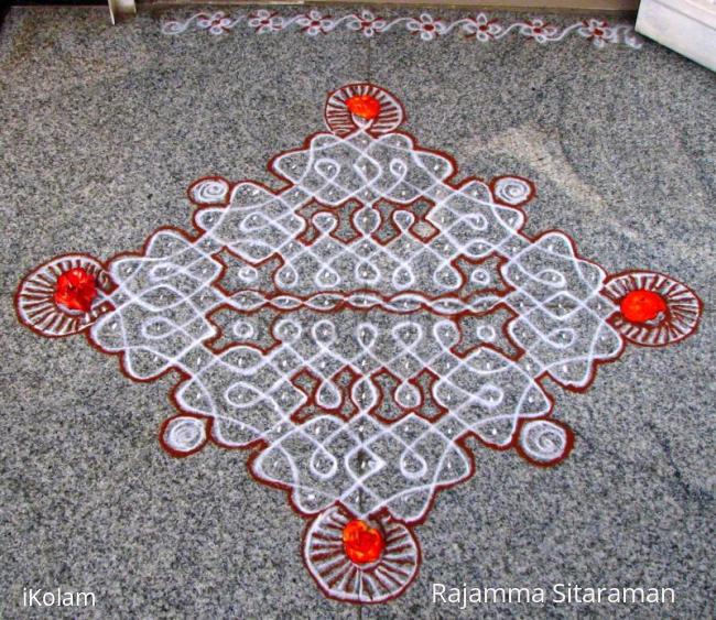 Rangoli: chikku kolam for Bogi