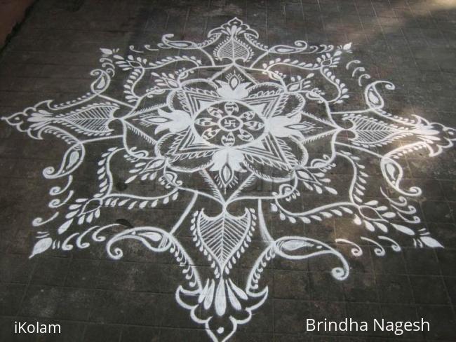 Rangoli: A freehand kolam