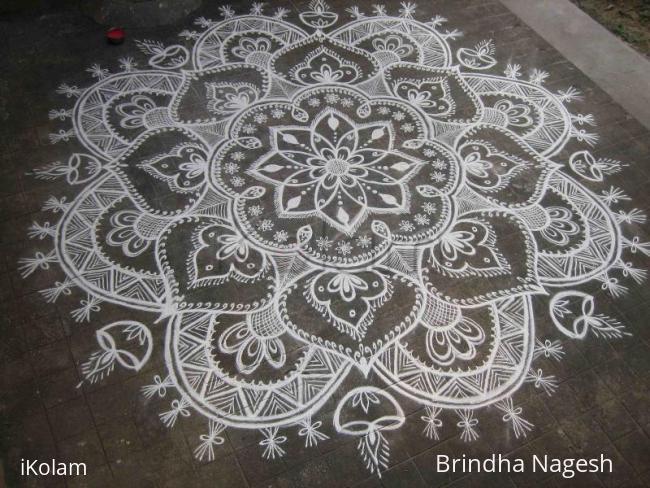 Rangoli: Happy Makarashankaranthi