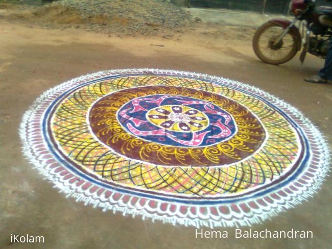 Rangoli: today's marghazhi kolam