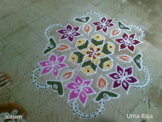 Rangoli: marghali 3rd day